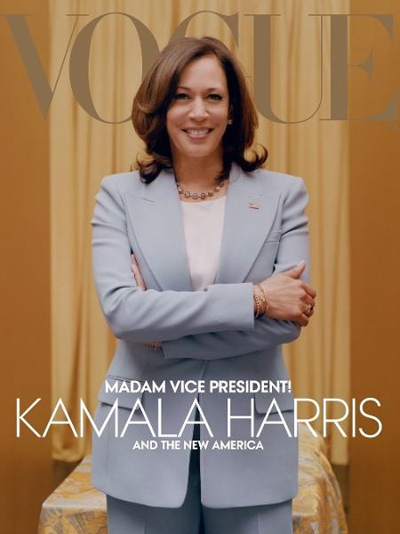 Kamala Harris para a "Vogue" - Reprodução