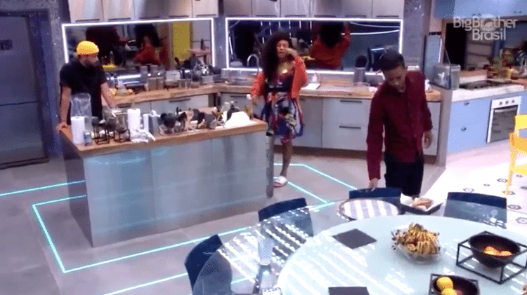 BBB 21: Lumena dispara pra Lucas: 'não me faz de otária' - Reprodução/Globoplay - Reprodução/Globoplay