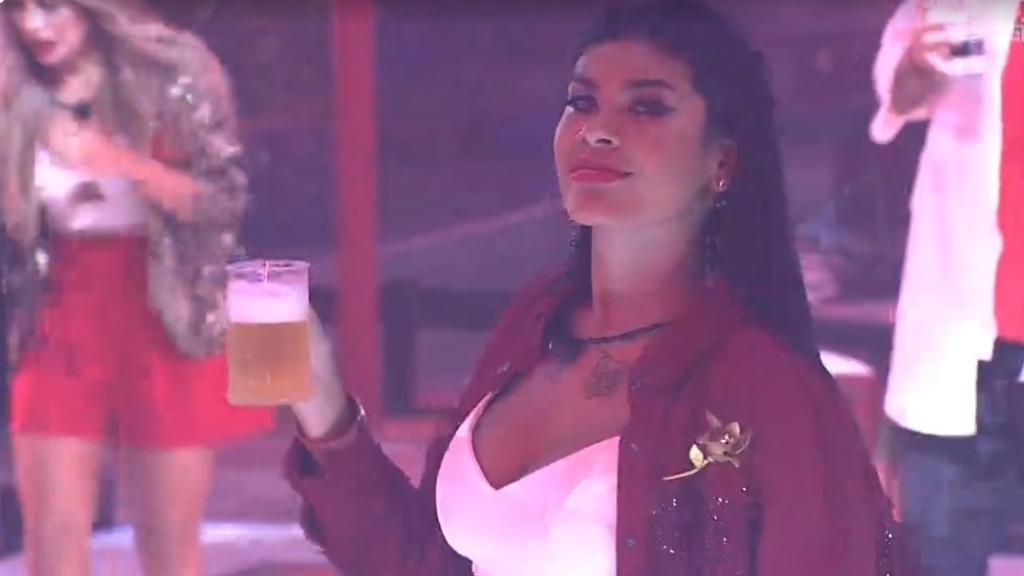 BBB 21: Pocah na festa Amsterdam - Reprodução/ Globoplay
