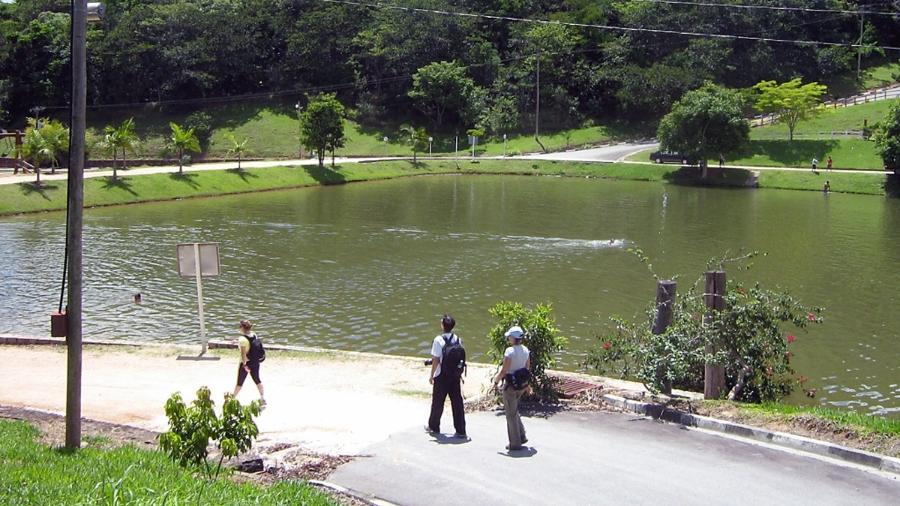 A estância climática de Morungaba em 2010 - Alesp/Divulgação