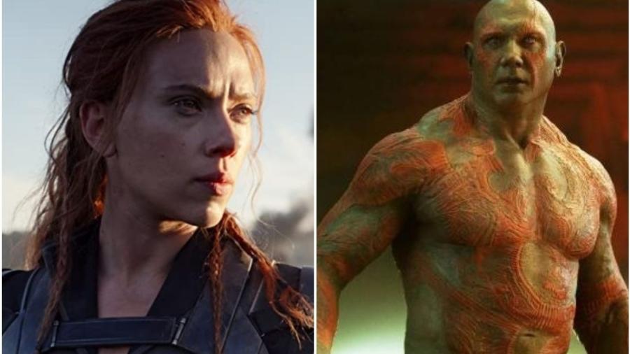 Dave Bautista ironizou a Disney após processo de Scarlett Johansson - Reprodução