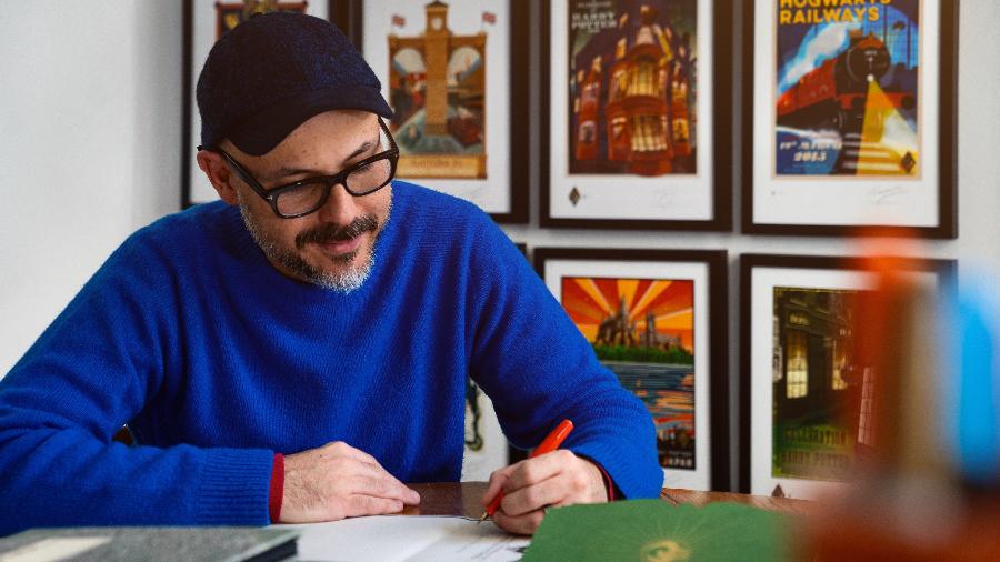 Eduardo Lima, o brasileiro que ajudou a criar o mundo de Harry Potter - Divulgação/ Studio MinaLima