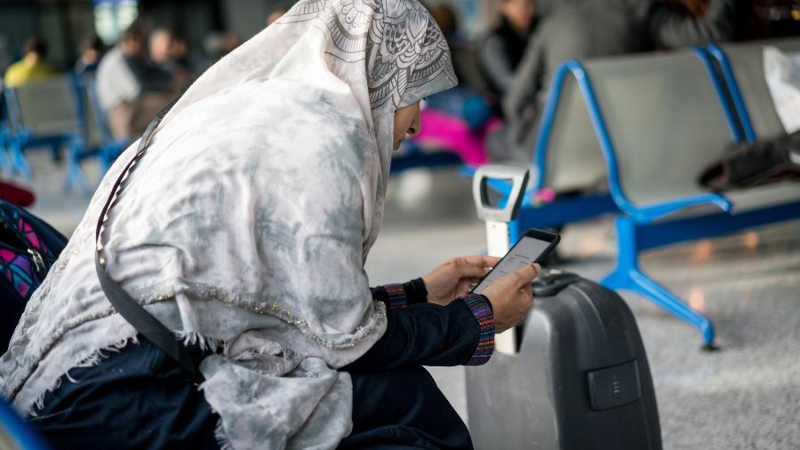 As fontes disseram que o Ministério da Propagação da Virtude e Prevenção do Vício enviou às companhias aéreas uma carta no sábado informando sobre as novas restrições - Getty Images