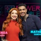Matthews Sampaio y Brenda Baeksaw en Power Couple - Edu Moraes / RecordTV