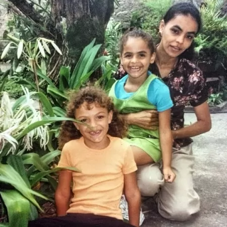 Marina Silva e suas filhas, 1995 - Reprodução/ Instagram @ _marinasilva_ - Reprodução/ Instagram @ _marinasilva_
