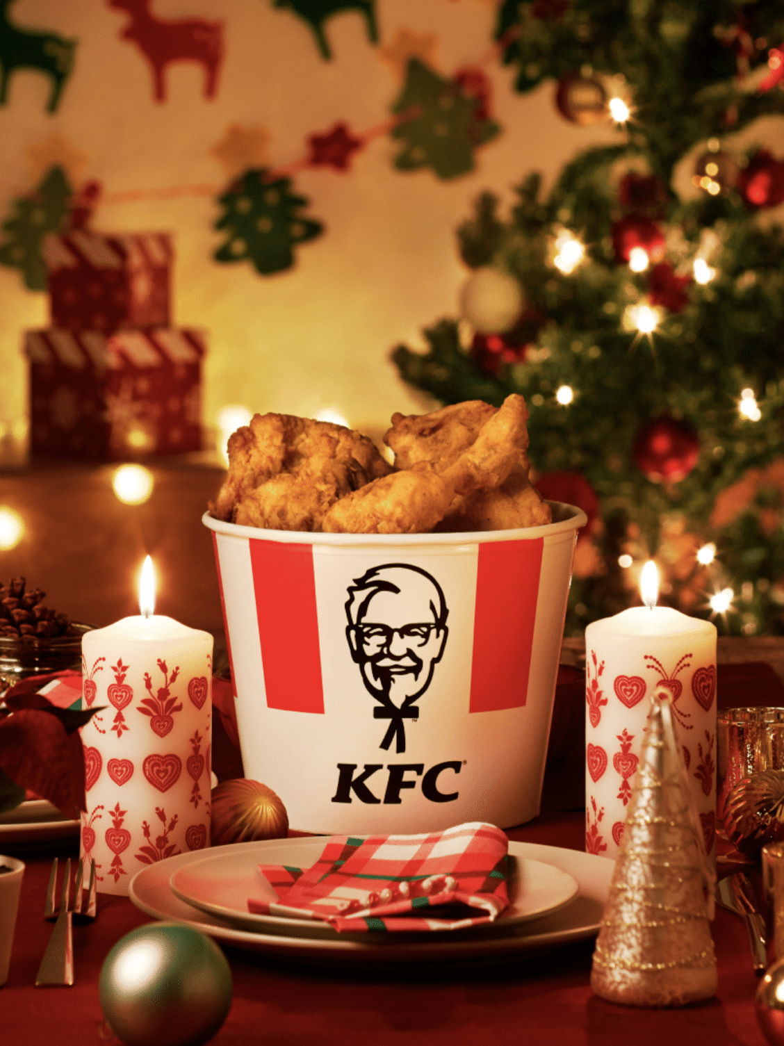 Frango frito do KFC virou tradição natalina em partes do Japão