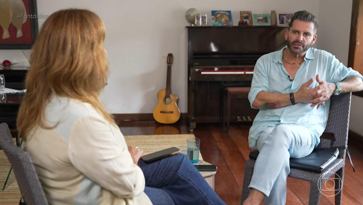 Henri Castelli dá entrevista ao Fantástico - undefined