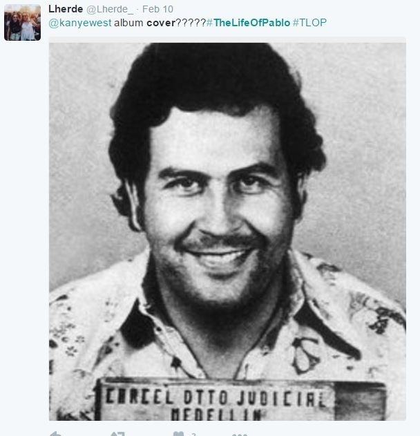 Internautas fazem meme com Kanye West e criam capas alternativas para o disco "The Life of Pablo" - Reprodução/Twitter