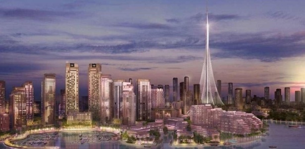 Assinada por Santiago Calatrava, a obra tem tudo para ser um novo cartão-postal de Dubai - Divulgação/Emaar Properties - Divulgação/Emaar Properties