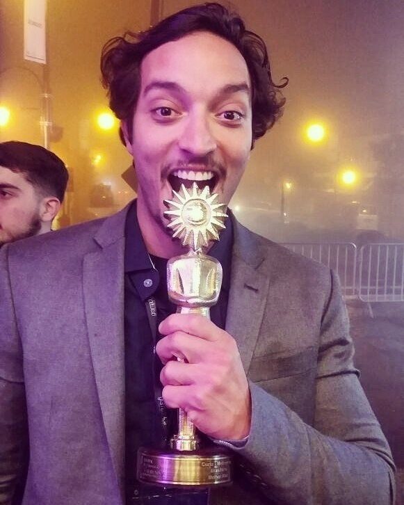 Allan Souza Lima vence prêmio de melhor ator em Gramado pelo curta "O que teria acontecido ou não naquela calma e misteriosa tarde de domingo no jardim zoológico" - Reprodução