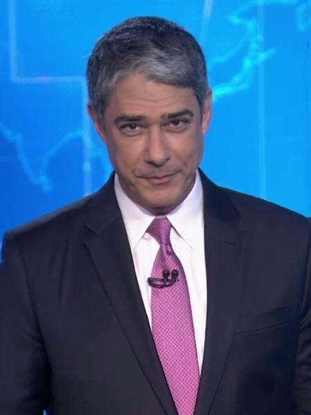 Bonner quebra o pé direito e se ausenta do "JN" - Reprodução/TV Globo