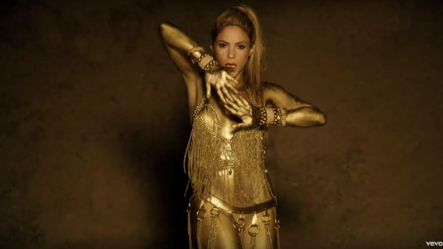 Cena do ciple de "Perro Fiel", de Shakira - Reprodução