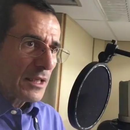 Arnaldo Duran grava texto para o "Domingo Espetacular" - Reprodução/Instagram/arnaldoduran - Reprodução/Instagram/arnaldoduran