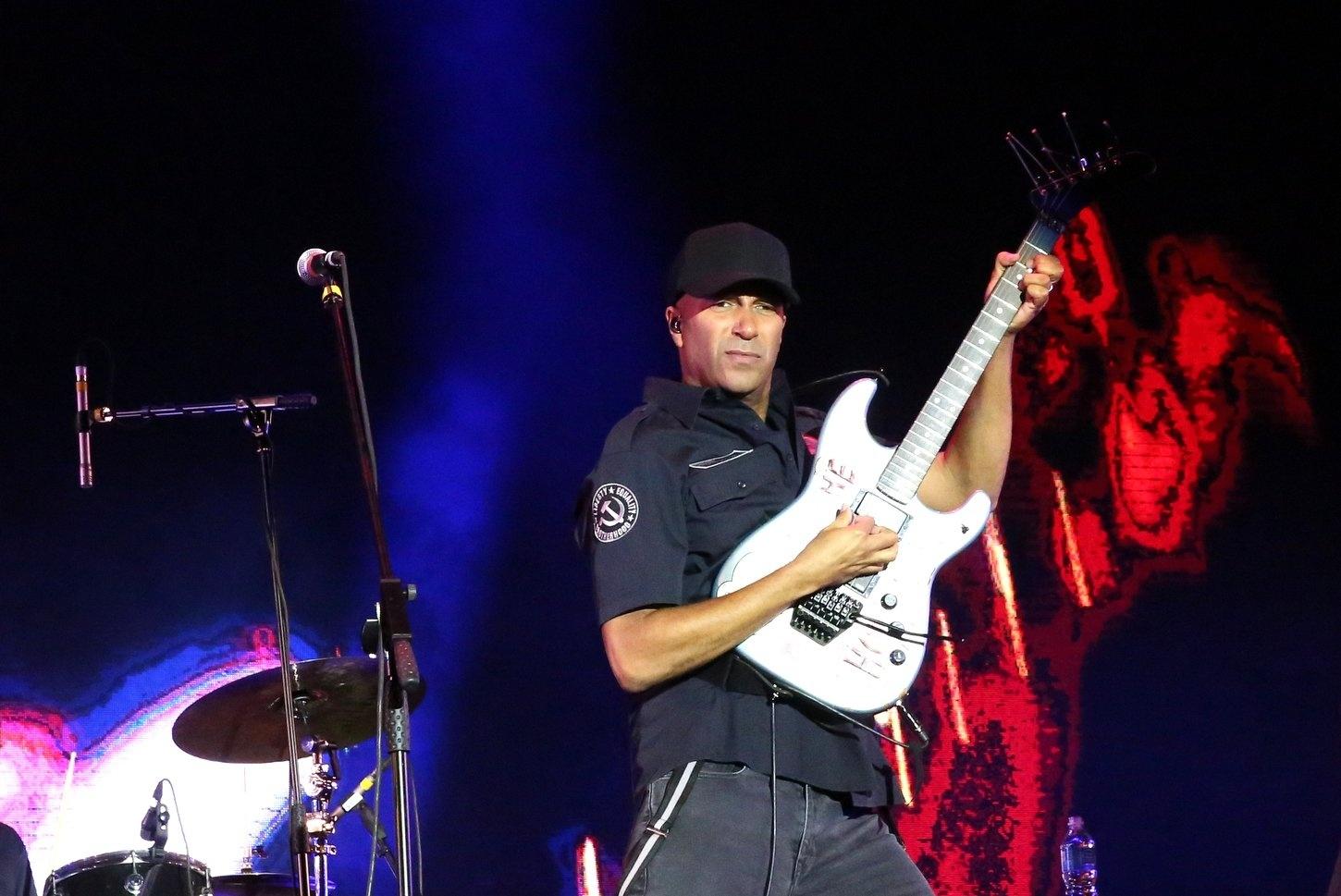 Tom Morello pede justiça para Marielle em show em Porto Alegre - Denilson Santos/AgNews