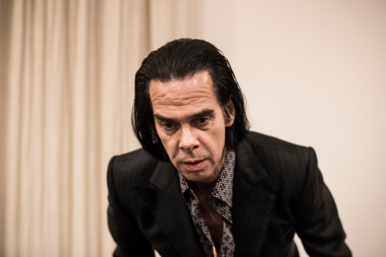 Nick Cave em coletiva de imprensa em São Paulo - Lucas Lima/UOL