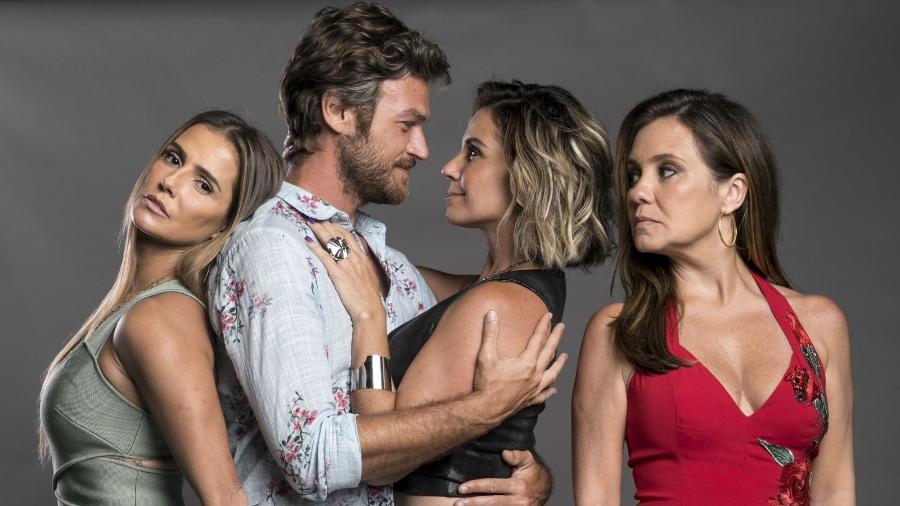 Quarteto de protagonistas de "Segundo Sol" - TV Globo/João Cotta