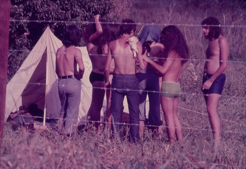 Imagens do Festival de Águas Claras, que aconteceu entre 1975 e 1984 - Reprodução