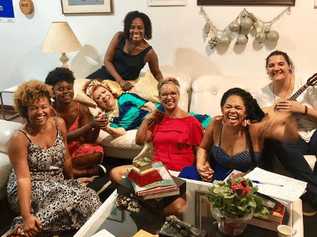 Beth Carvalho ganha visita do grupo Moça Prosa - Reprodução/Instagram