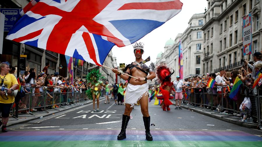 Ruas de Londres recebem Parada LGBTQ+ - REUTERS