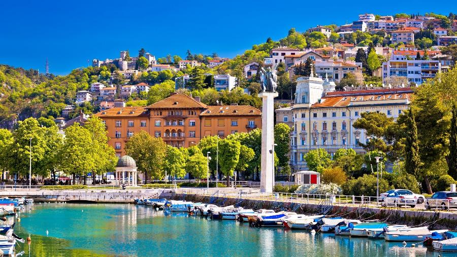 Cidade de Rijeka Delta, na Croácia  - Getty Images/iStockphoto