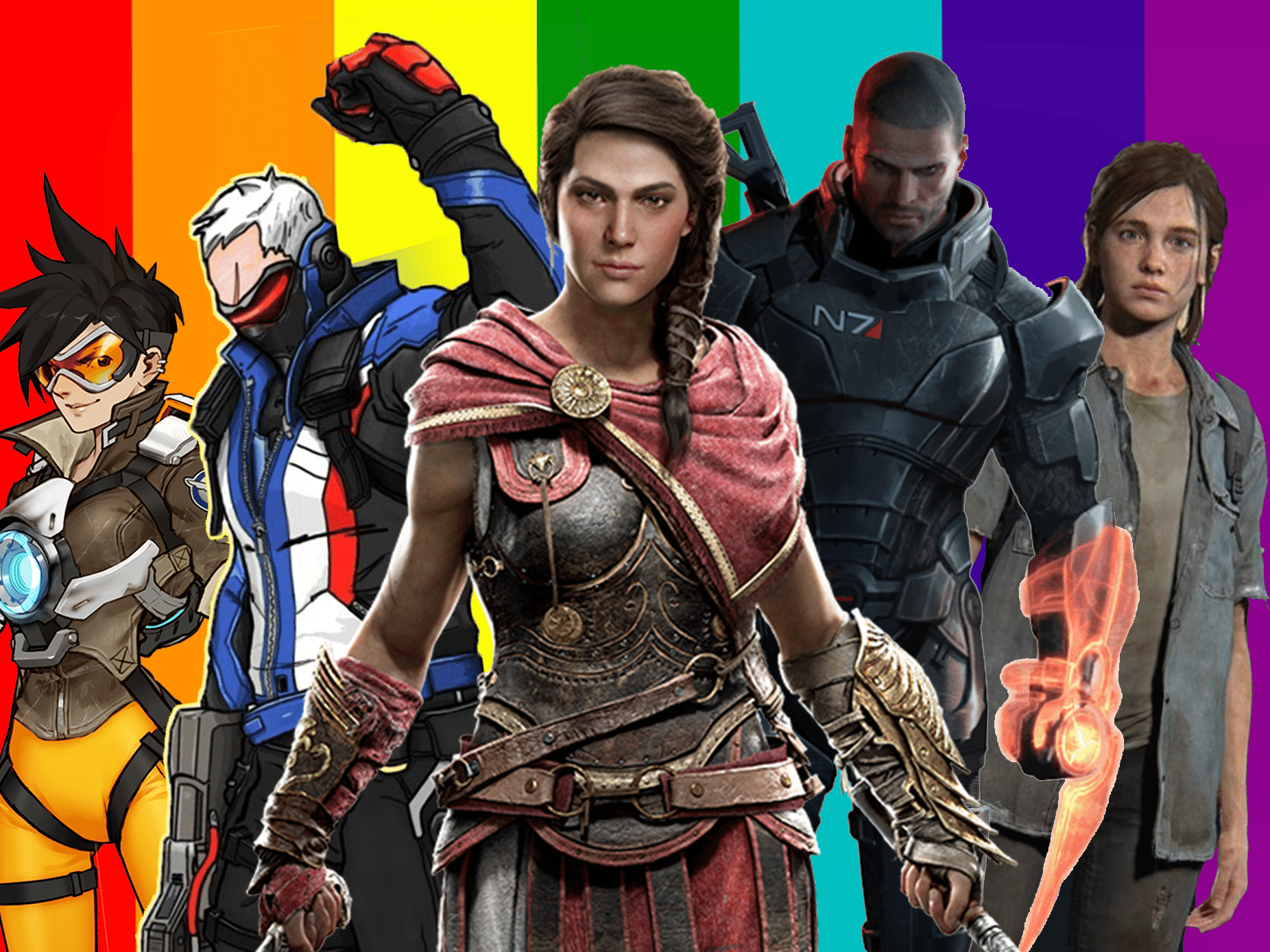 Os personagens LGBTQIAP+ mais icônicos dos jogos, Queer