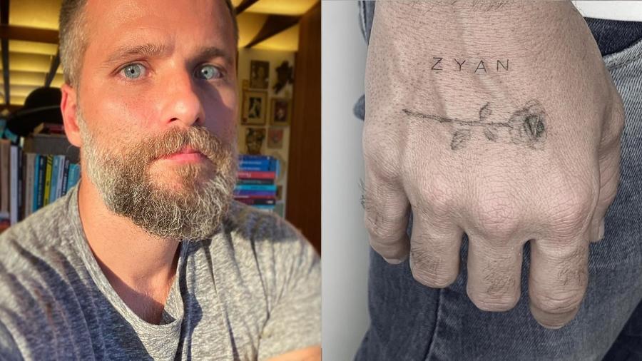 Bruno Gagliasso homenageou o filho Zyan com uma nova tattoo - Reprodução/Instagram