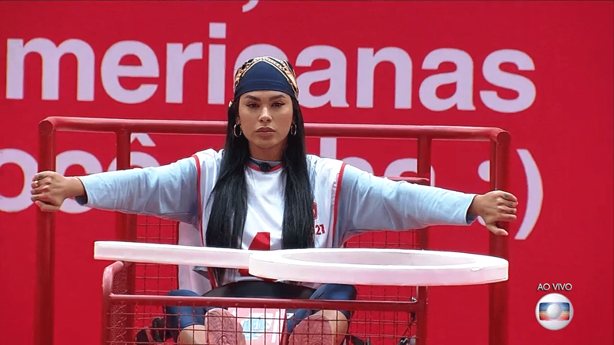 BBB 21: Pocah na prova do líder - Reprodução/Globoplay