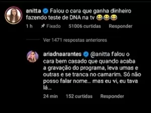 Ariadna Arantes diz que Ratinho trai a esposa nos bastidores do programa do Ratinho - Reprodução/Instagram - Reprodução/Instagram