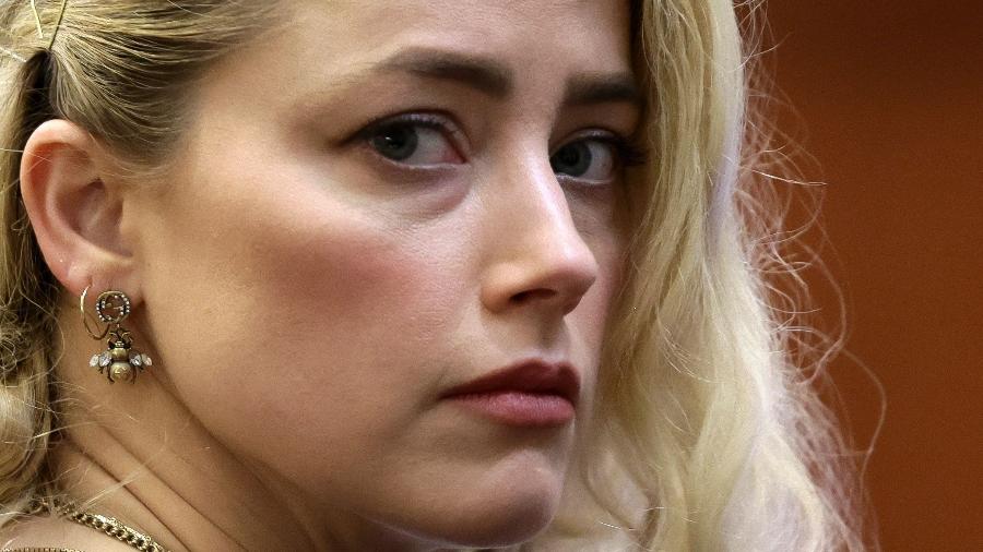 Campanha falsa arrecada dinheiro para ajudar Amber Heard a pagar Johnny Depp - Evelyn Hockstein/POOL/AFP