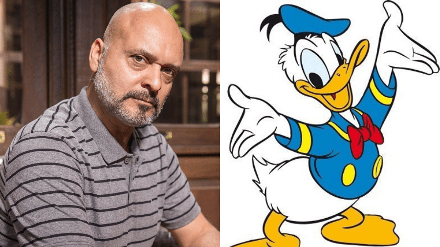 Claudio Galvan, ator de "Pantanal" também é dublador de Pato Donald - Reprodução