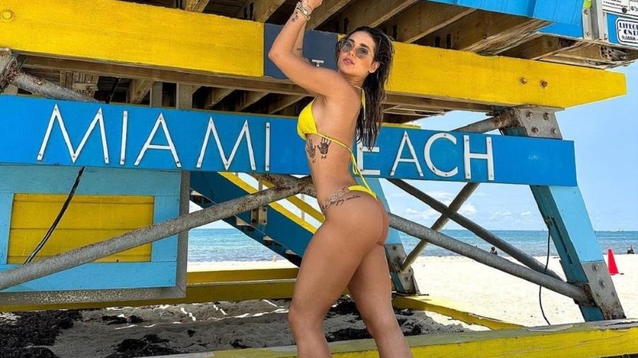 Virginia Fonseca está em Miami, nos Estados Unidos, com a família  - Reprodução/Instagram 