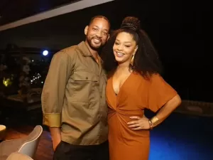 Famosos brasileiros tietam Will Smith durante passagem do astro pelo Rio