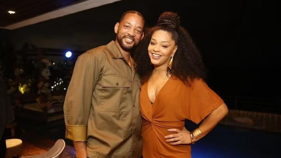 Juliana Alves tietou Will Smith em jantar no Rio de Janeiro