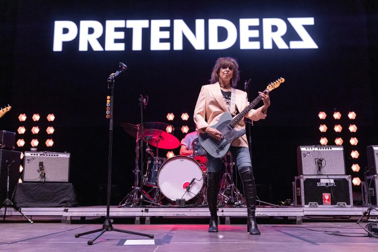 Chrissie Hynde, do Pretenders, no Noches del Botanico Music Festival 2024, em Madrid