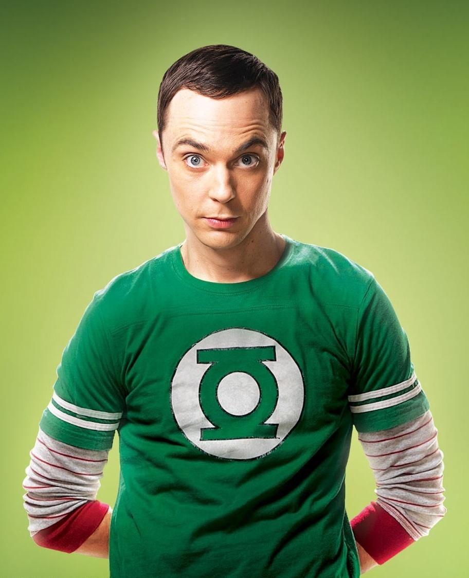 Sheldon de "The Big Bang Theory" com camiseta do "Lanterna Verde" - Divulgação