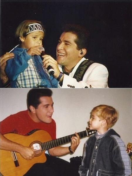 Dani Boy e seu ídolo, Daniel - Reprodução/Instagram - Reprodução/Instagram