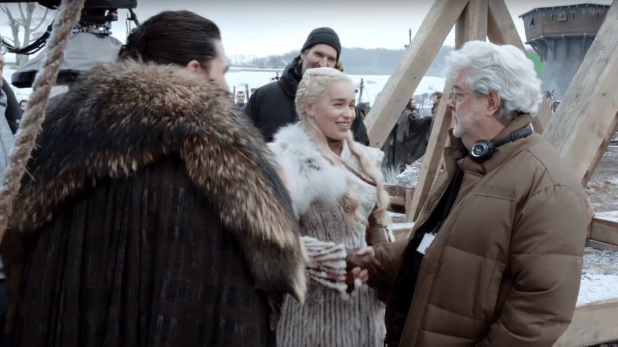 George Lucas no st de Game of Thrones - Reprodução/Youtube