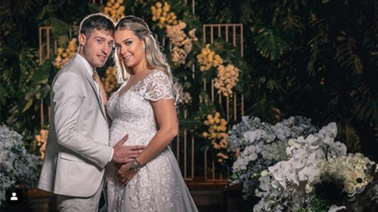 Carol Dantas e Vinícius Martinez se casaram no interior de São Paulo - Reprodução/Instagram - Reprodução/Instagram