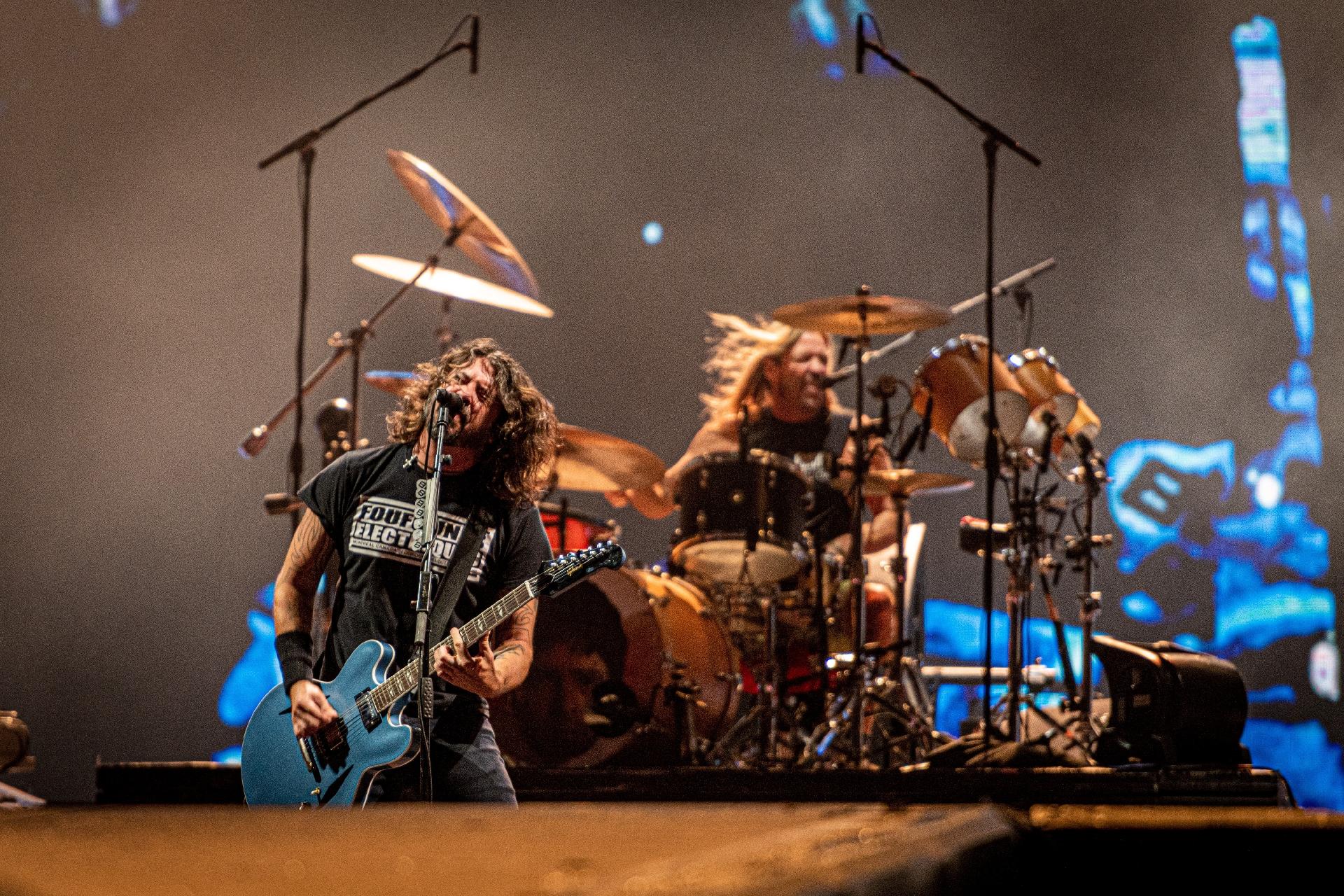 Foo Fighters se apresenta no palco Mundo do Rock in Rio 2019 - Renan Olivetti/Divulgação