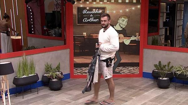 BBB 21: Festa do líder: Resenha do Arthur - Reprodução/Globoplay