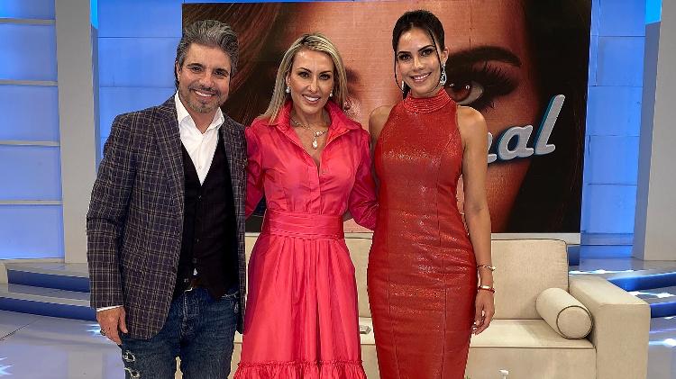 João Kleber, Mara Ferraz e Daniela Albuquerque - Divulgação/RedeTV! - Divulgação/RedeTV!