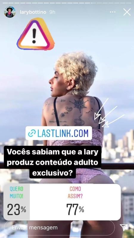 Lary Bottino - Reprodução/Instagram - Reprodução/Instagram