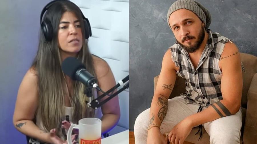 Raquel Pacheco desabafa sobre o ex-marido, Xico Santos durante entrevista a um podcast e ele rebate - Reprodução/Youtube/Instagram