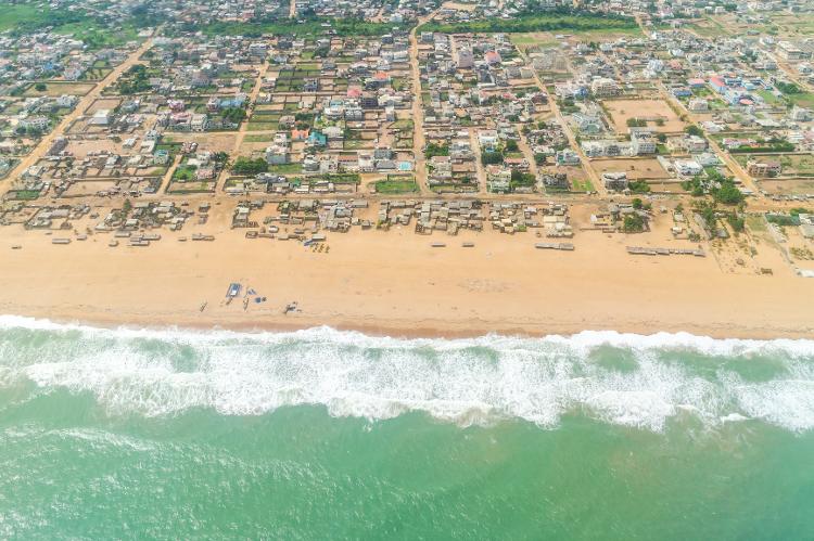 Costa de Cotonou, no Benim