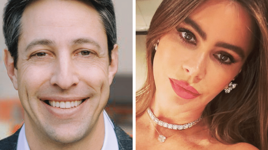 Justin Saliman e Sofia Vergara foram flagrados juntos em Los Angeles