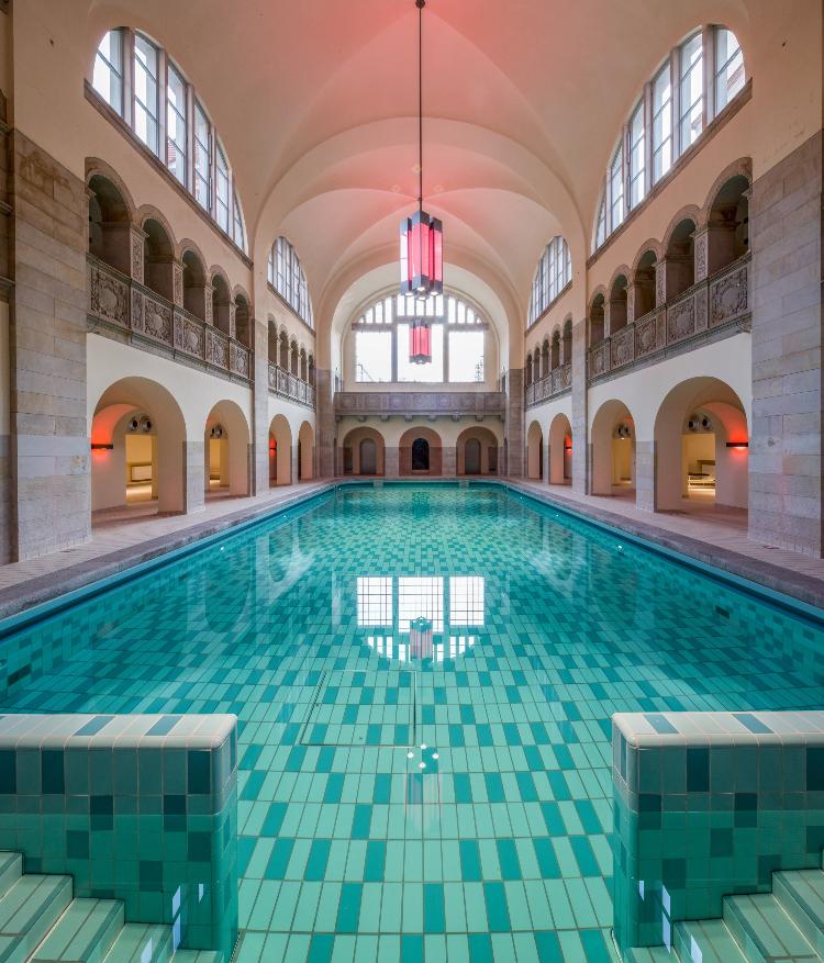 Piscina de Hotel Oderberger, Berlim, Alemanha