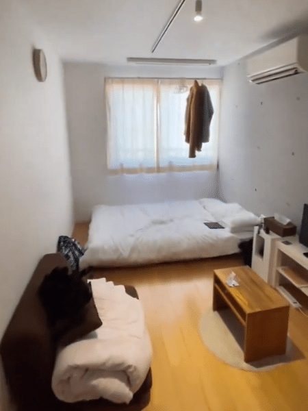 Mini apartamento em Tóquio, no Japão