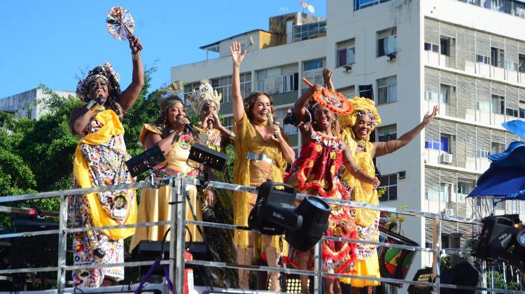 Daniela Mercury animou público em Salvador