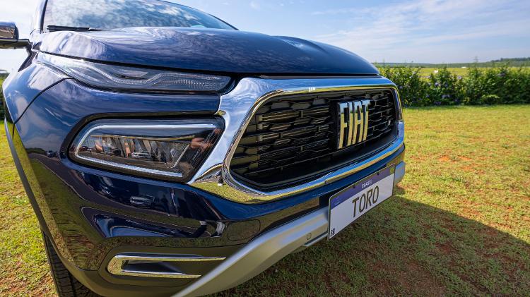 Atual estilo da Fiat Toro tem formas mais curvilíneas na carroceria Atual estilo da Fiat Toro tem formas mais curvilíneas na carroceria
