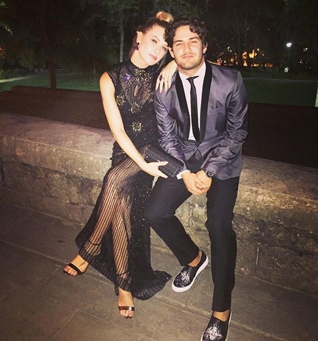 20.dez.2015 - Fiorella Matheis e o namorado, Alexandre Pato, também estão na lista dos convidados famosos do casamento de Paulo Gustavo e Thales Bretas neste domingo, no Rio - Reprodução/Instagram/fiorellamatheis